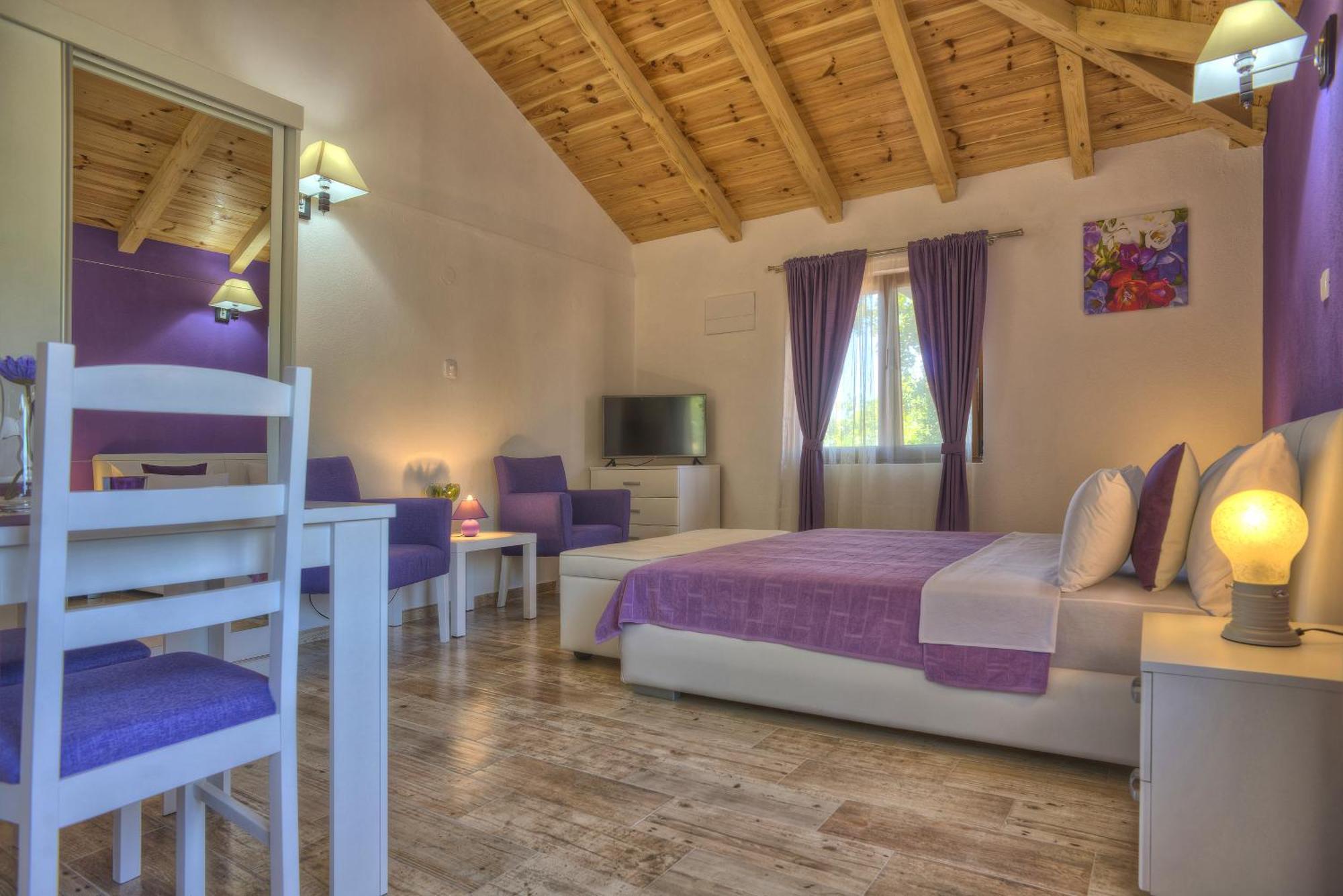 Harmonia Bungalows & Pool Sveti Stefan Rum bild